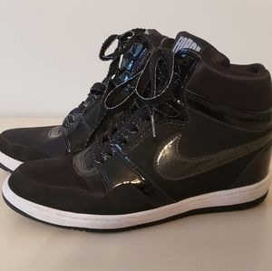 Nike Air force 1 wedge shoes